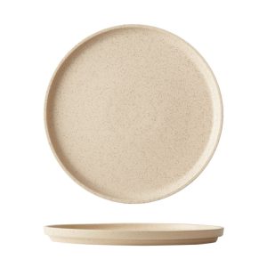 DUNE - CLAY - WALLED PLATE - 20CM (24)