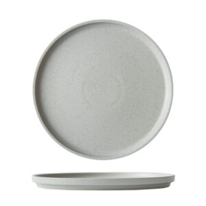 DUNE - ASH - WALLED PLATE - 27CM (12)