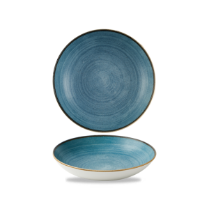 STONECAST RAW - TEAL - COUPE BOWL - 24.8CM (12)