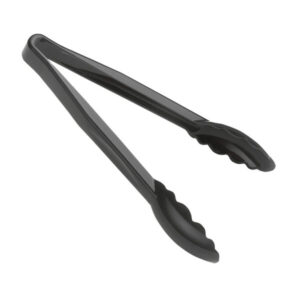 SCALLOP TONG BLACK 23CM L