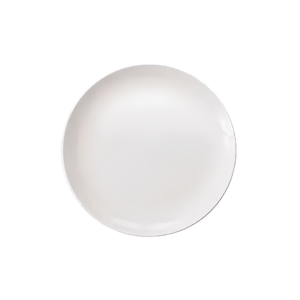 NEW BONE - WHITE - ROUND COUPE PLATE - 19.4CM (24)