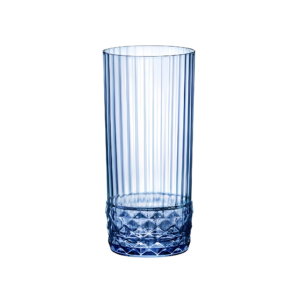 AMERICA '20s - SAPPHIRE BLUE - LONG DRINK 40CL H158MM W68MM (6)