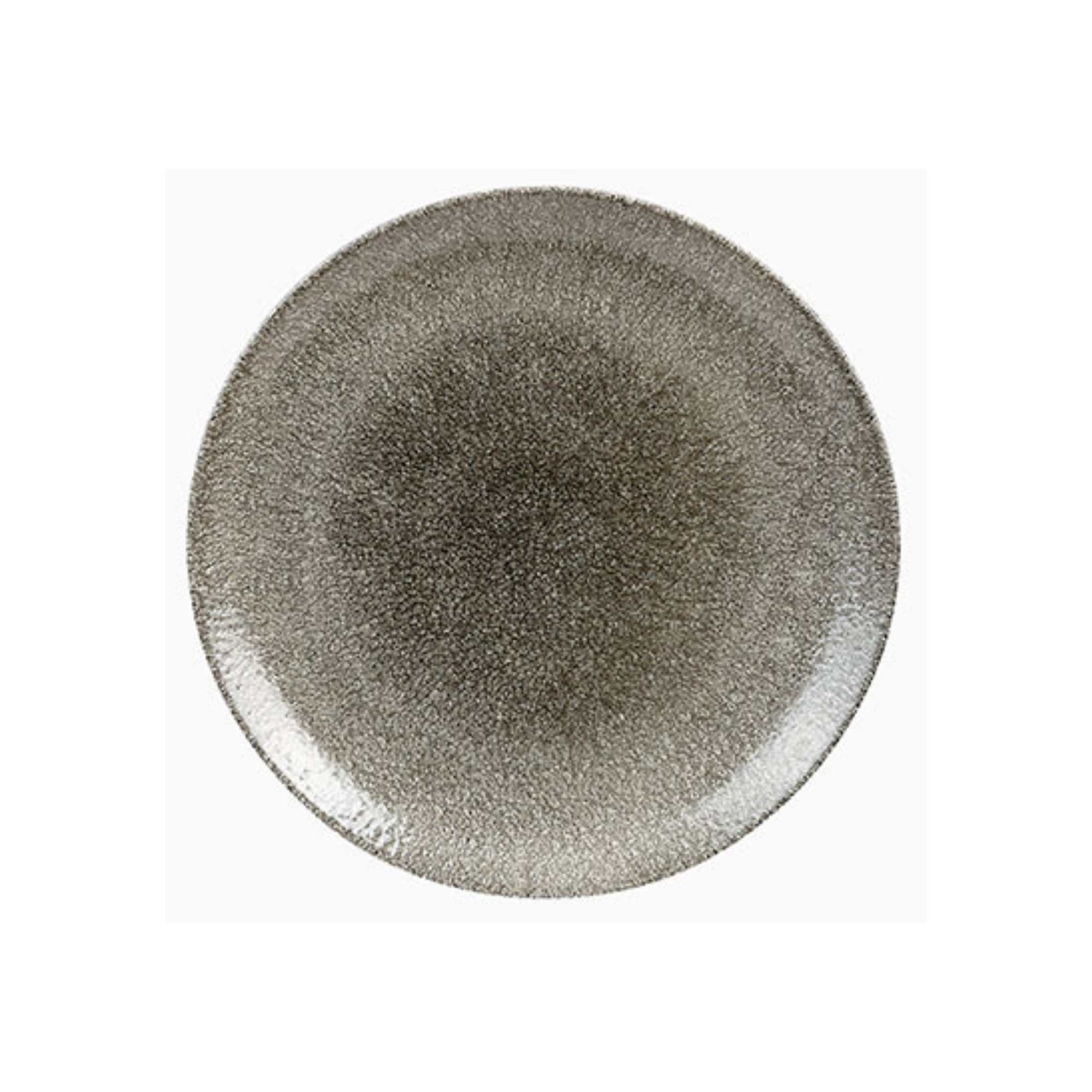 RAKU – QUARTZ BLACK – COUPE PLATE – 28.8CM (12)