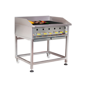 SOLID GRILL PLATE - 2 RADIANT (MILD STEEL)