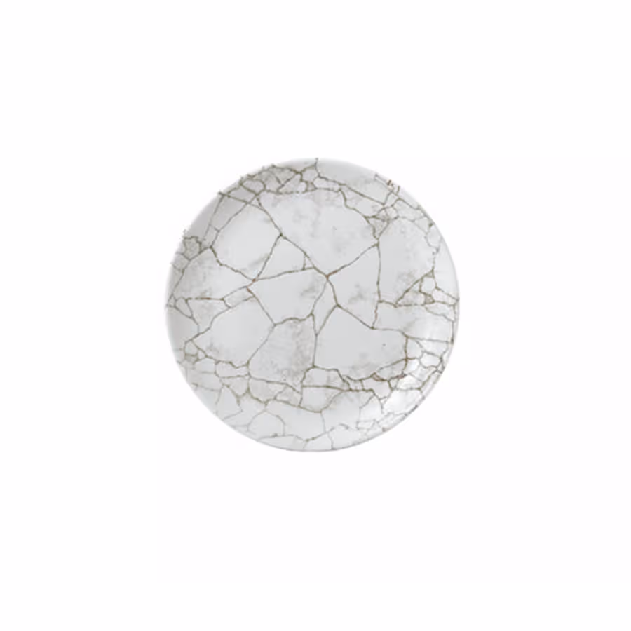 KINTSUGI - AGATE GREY - COUPE PLATE - 21.7CM (12)