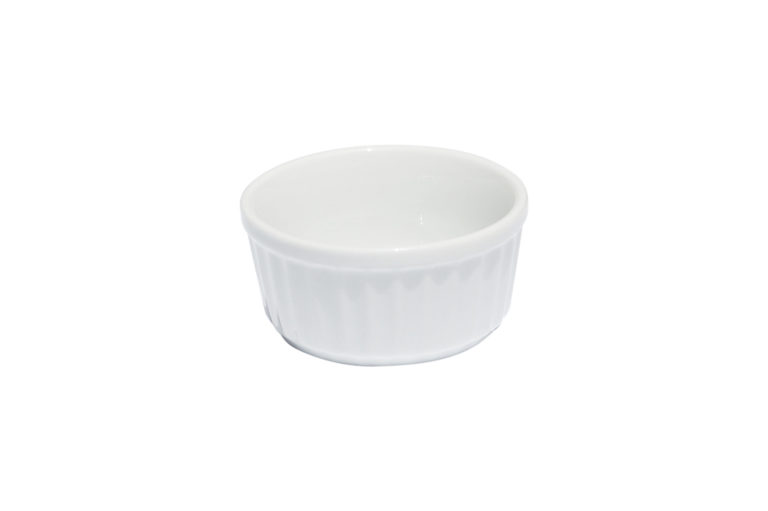 COOKWARE – WHITE – RAMEKIN – 9CM (24)