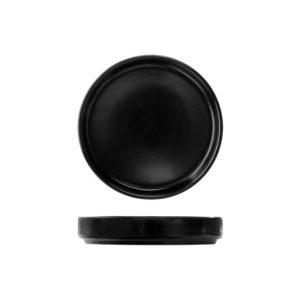 STUDIO - BLACK - FLAT BOWL - 11CM (24)