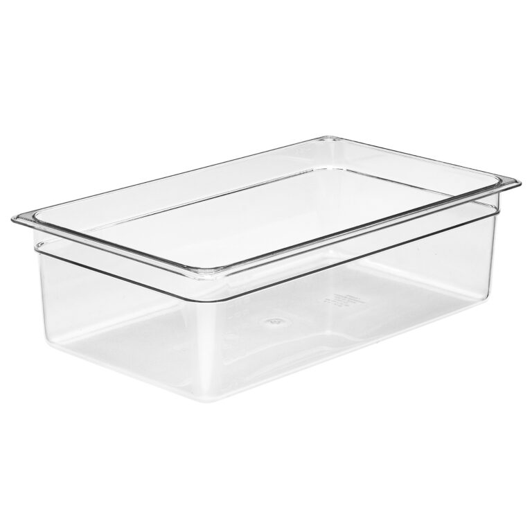 GN FOODPAN 1/1 POLYCARBONATE CLEAR 150MM D