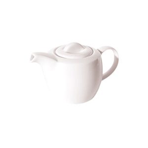 NEW BONE - WHITE - TEAPOT WITH LID - 45CL (12)