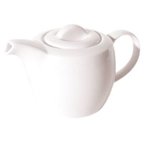 NEW BONE - WHITE - TEAPOT WITH LID - 75CL (12)