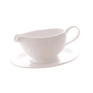 NEW BONE - WHITE - GRAVY BOAT - 40CL (12)