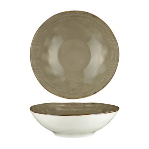 FYNBOS - MOUNTAIN GREY - ORGANIC ROUND BOWL - 40.5CM X 12.5CM (3)