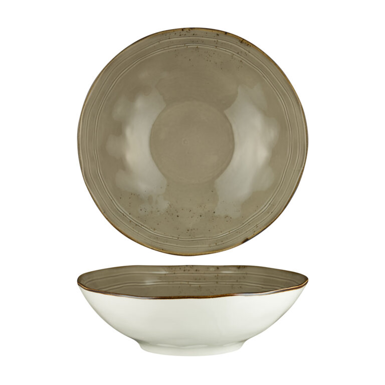 FYNBOS – MOUNTAIN GREY – ORGANIC ROUND BOWL – 40.5CM X 12.5CM (3)