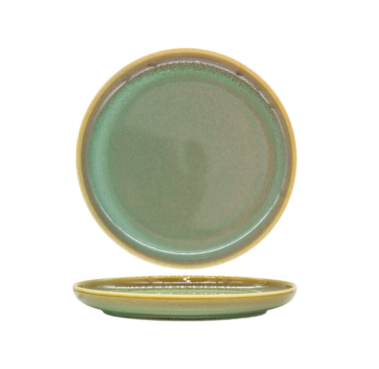 FYNBOS – ALOE GREEN – ROUND PLATE – 28CM (6)