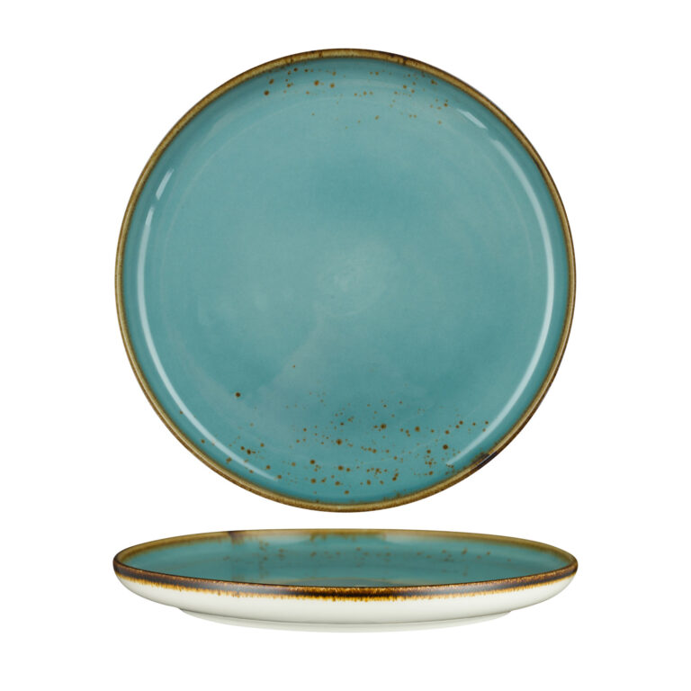 FYNBOS – ATLANTIC BLUE – ROUND PLATE – 28CM (6)