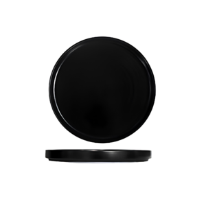 STUDIO - BLACK - PLATE - 23.5CM (24)