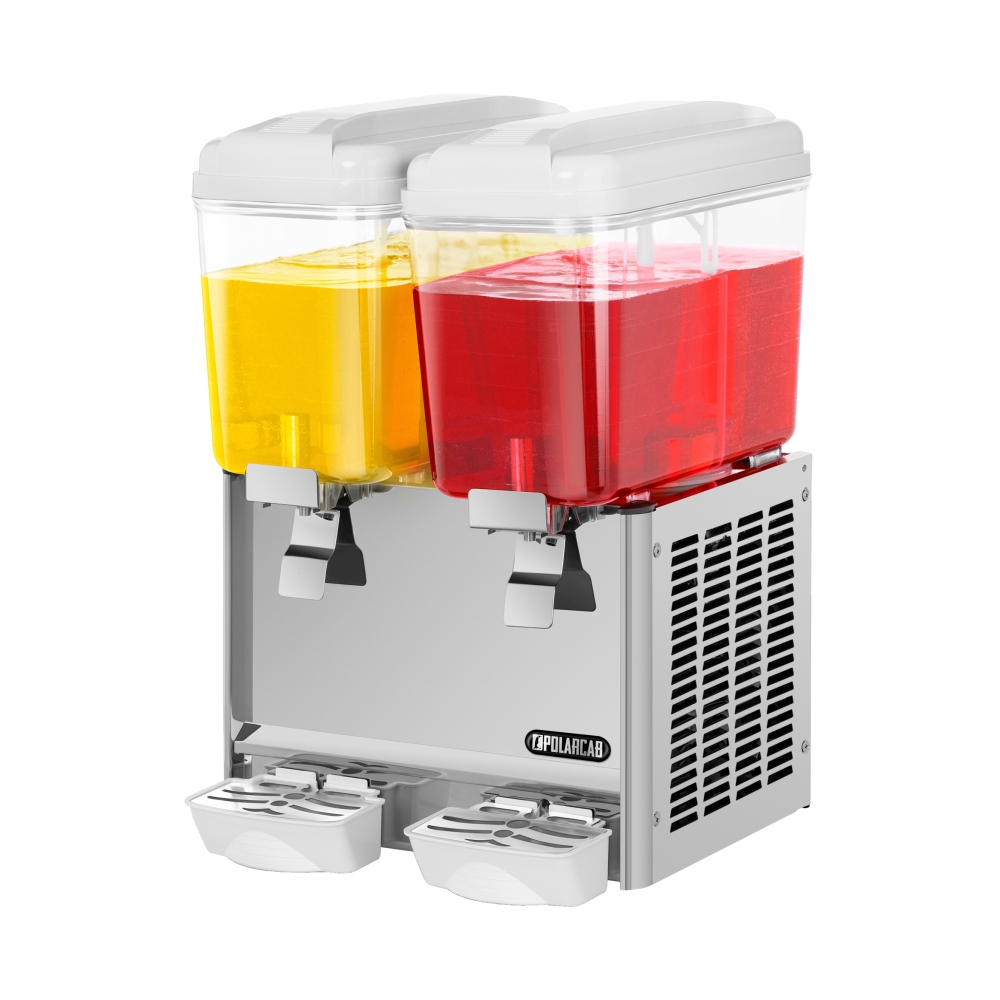 POLARCAB 2X12LT JUICE DISPENSER