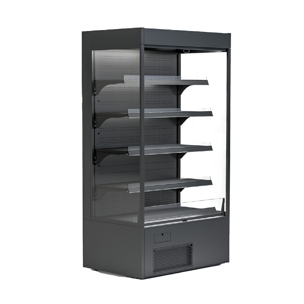 IGL9010 OPEN COOLER MERCHANDISER 1.0METER BLACK