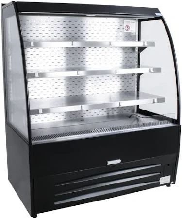 IGL9010 OPEN COOLER MERCHANDISER 1.0METER BLACK