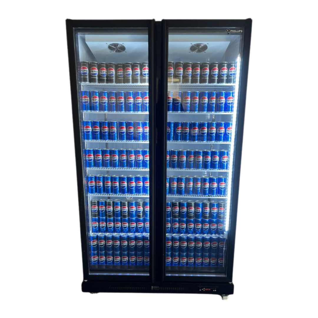 PA 1100 – Double Door Display Fridge
