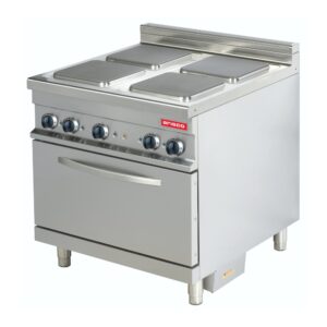 4 PLATE ELEC RANGE WITH ELEC CONVECTION OVEN - 900 RANGE