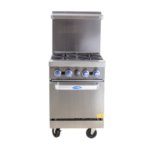 4 BURNER GAS RANGE WITH OVEN