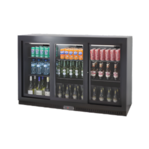 BACK BAR FRIDGE - 3 SLIDING DOOR - HIGH