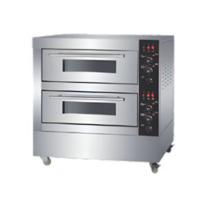 DECK OVEN - DOUBLE DECK - 1 TRAY PER DECK