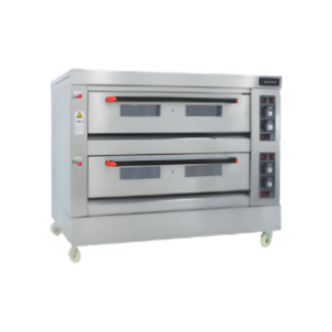 GAS DECK OVEN - DOUBLE DECK - 3 TRAYS PER DECK