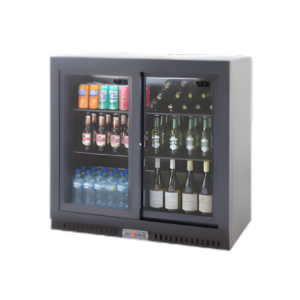 BACK BAR FRIDGE - 2 SLIDING DOOR - HIGH