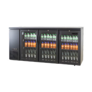 BAR COOLER - 3 DOORS LEFT HINGED