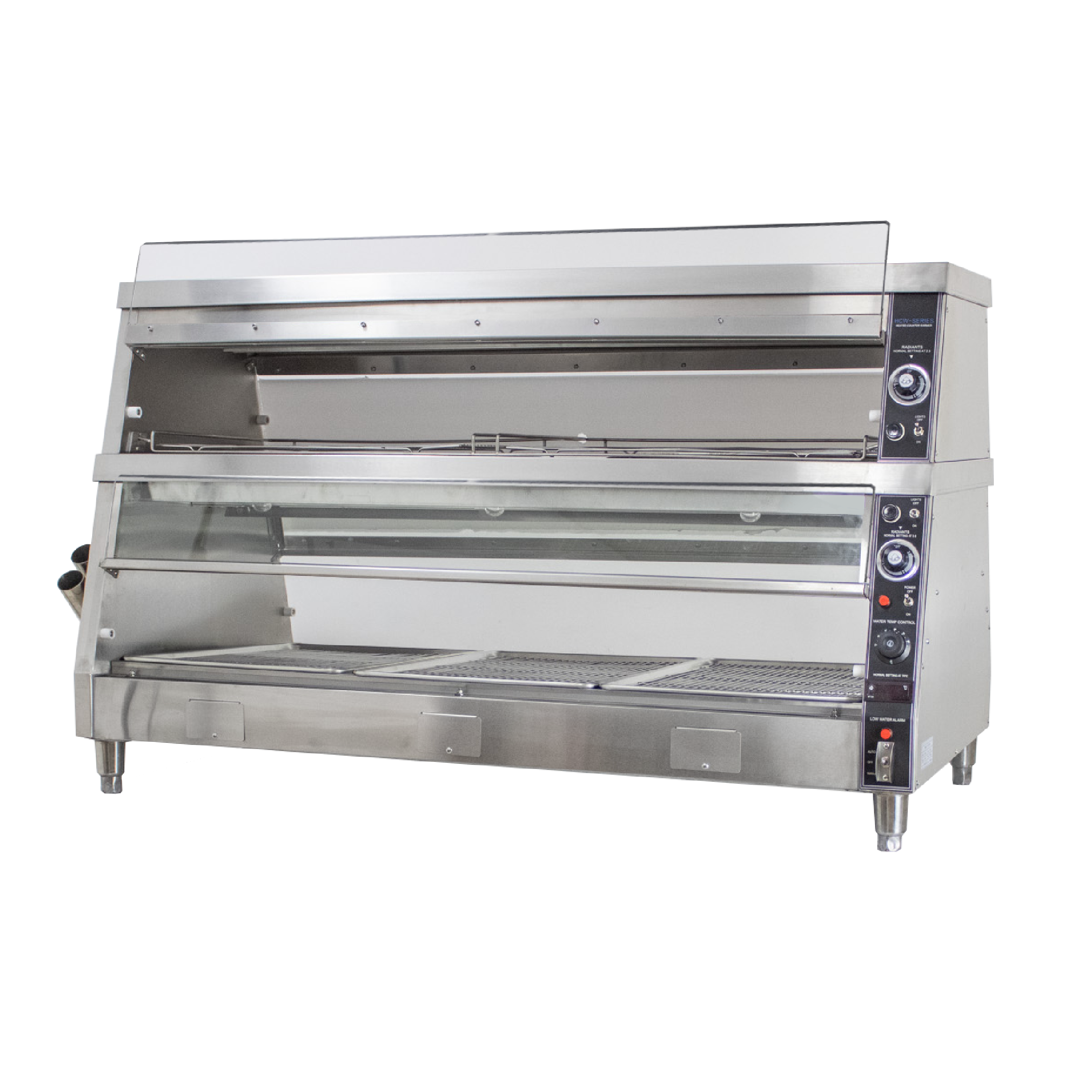 HEATED CABINET - CHICKEN PASS THROUGH - 1200