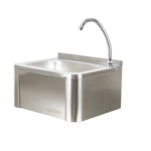 HAND WASH BASIN - KNEE OPERATED WITHOUT  SPLASHBACK