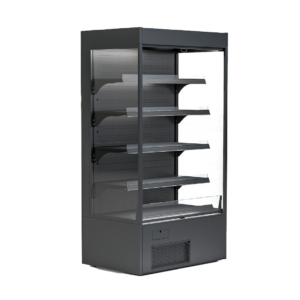 OPEN COOLER MERCHANDISER 1.0 METER - BLACK