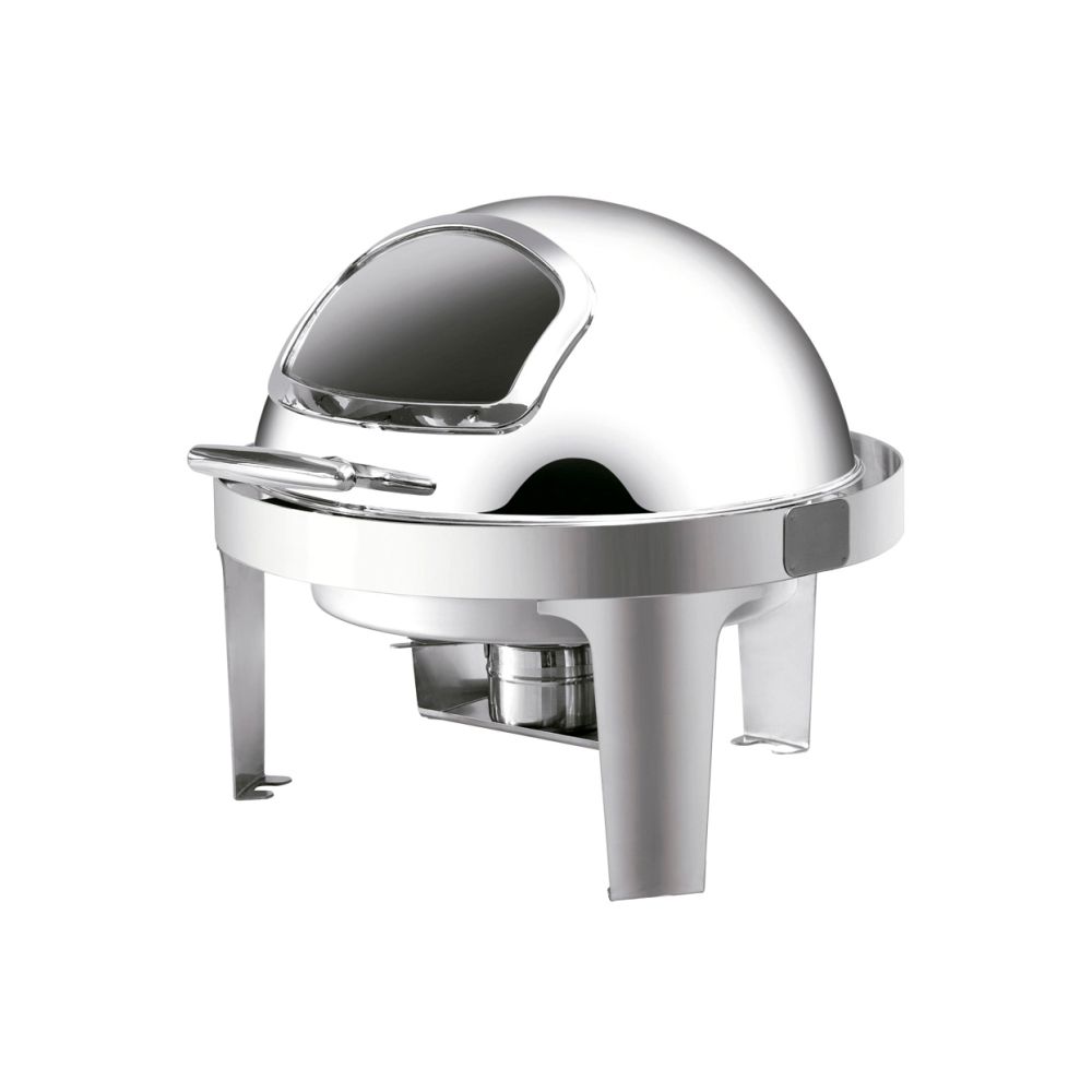 CHAFING DISH WITH SHOW WINDOW - ROUND
