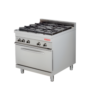 4 BURNER WITH ELECTRIC CONVECTION OVEN - 900 RANGE