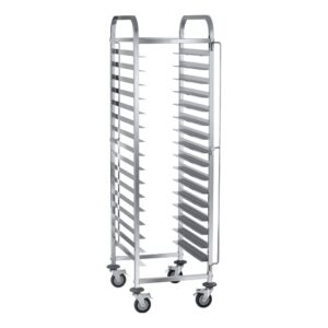 1/1 G/N & BAKING TRAY TROLLEY - 16 TIER