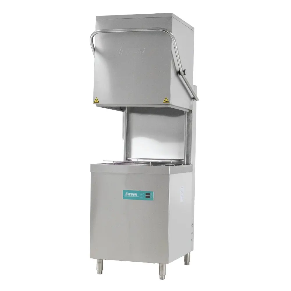 HOODTYPE DISHWASHER WITH DRAIN PUMP