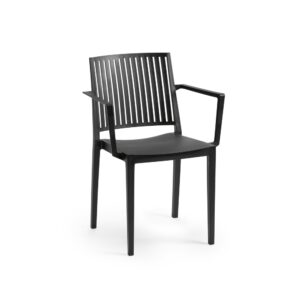ARMCHAIR BARS BLACK