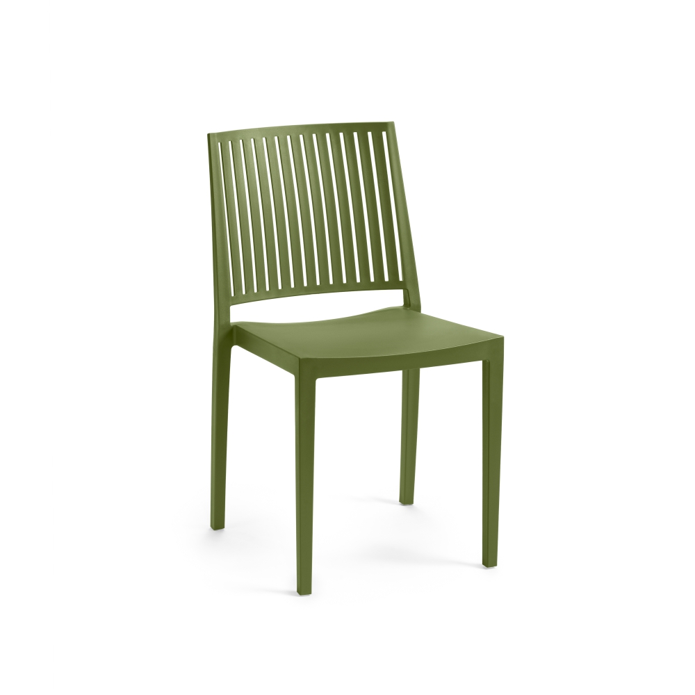 CHAIR BARS OLIVE GREEN