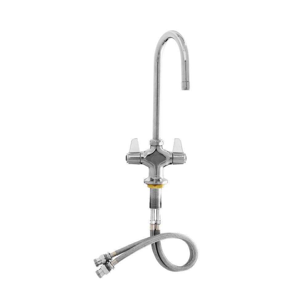 KITCHEN FAUCET WITH GOOSENECK – DECK MOUNTED