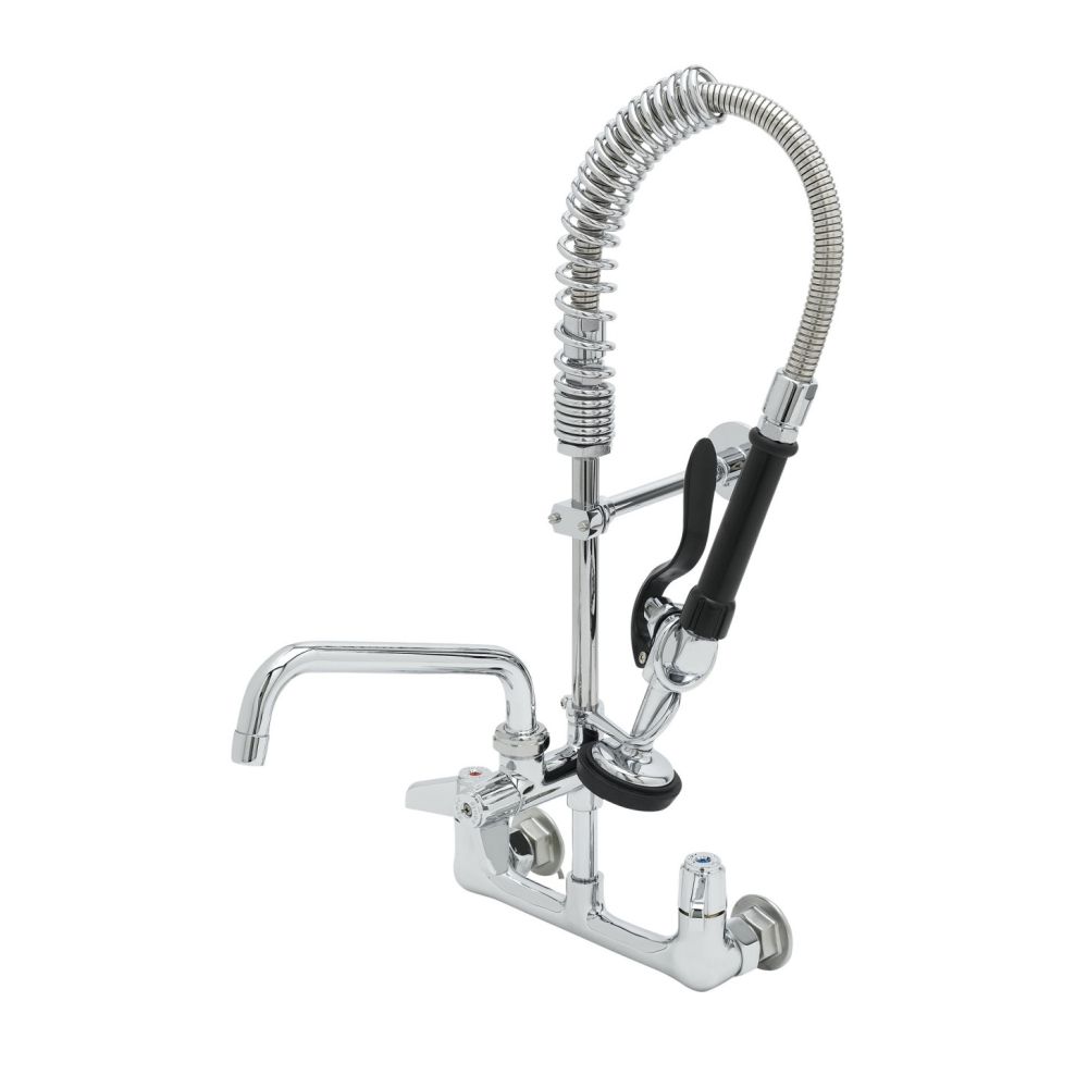 WALL MOUNTED MINI PRE-RINSE SPRAY WITH 8″ FAUCET