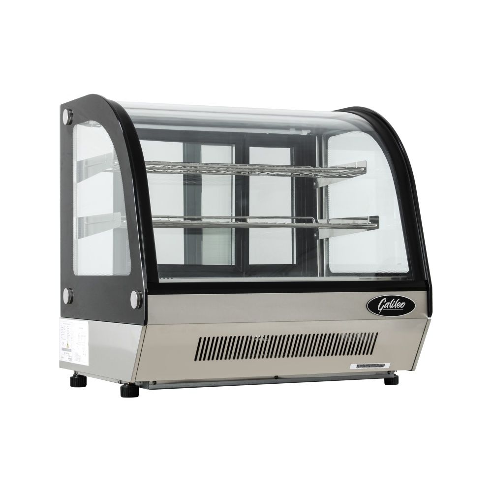 REFRIGERATED DISPLAY CABINET – 0.7 M – TABLE MODEL – CURVED GLASS