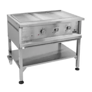 HEAVY DUTY STOVE FORGE – SOLID TOP – ELECTRIC 3 PLATE