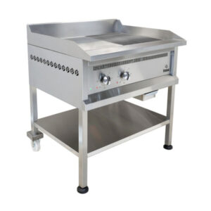 HEAVY DUTY – GRILLERS – FLOOR STANDING – HALF FLAT GRILL/HALF RIBBED TOP – ELECTRIC – 900