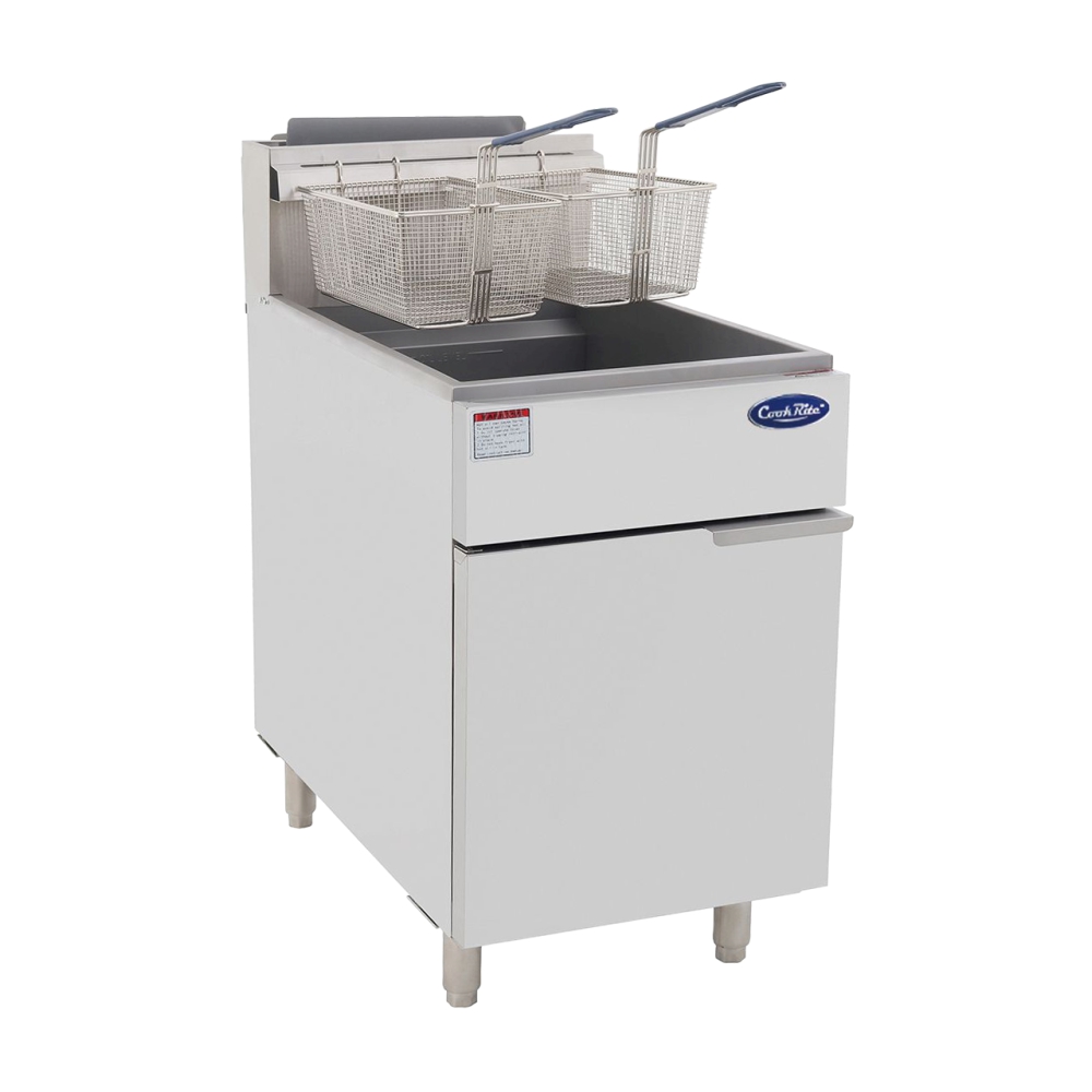 GAS FRYER SINGLE 35LT - FLOOR STANDING